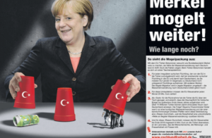 merkel continue a tricher